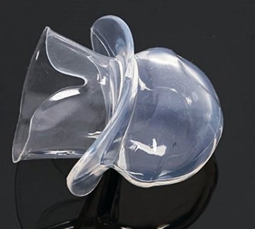 SnoreeZ, a tongue retaining device used to prevent snoring anti-snoring Tongue Retaining Devices