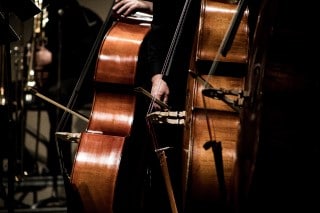 photo of musician playing the cello