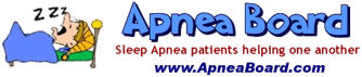 picture of website logo for the Apnea Board, a sleep apnea forum with over 75,000 members