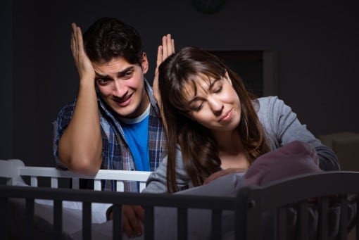 It’s no surprise if parents are worried snoring will wake the baby parents up late at night worried snoring woke the baby