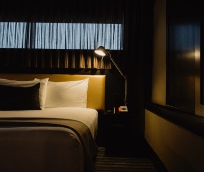 Is your hotel room set up to help you recover from jet lag?