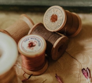 photo of thread for sewing