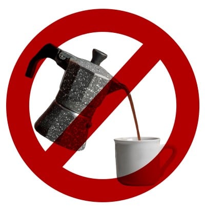 no coffee symbol for people waking up in the middle of the night to smoke