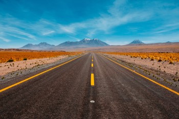 picture of highway in the remote desert illustration keeping things in context to keep politics from keeping you up at night