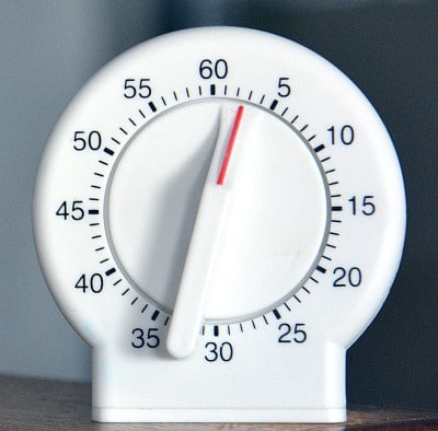 photo of timer