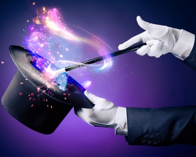 Despite it’s fancy sounding name, CBT counseling is pretty straight forward photo of magician with magic hat