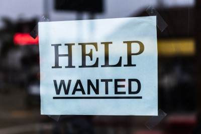 It may be tire for a job change if you’ve slept through your alarm for work photo of help wanted sign