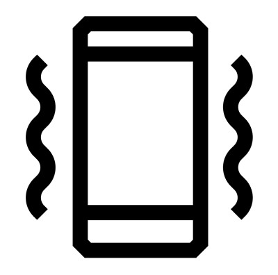 This trick is pretty easy to try cartoon drawing of smartphone vibrating