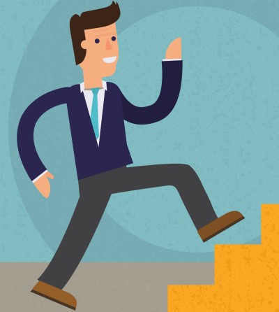 An energizing walk may help you avoid falling asleep during meetings photo of person taking a quick walk to avoid falling asleep during meetings