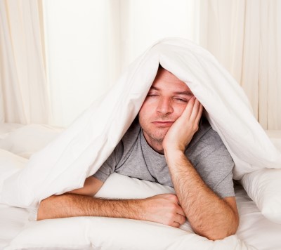 It’s no surprise your desperate for the quickest sleep apnea treatment you can get photo of sleep deprived miserable man wondering what’s quickest sleep apnea treatment he can get