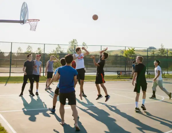teens playing basketball sport exercise activity 600px photo of tired teen students taking a test